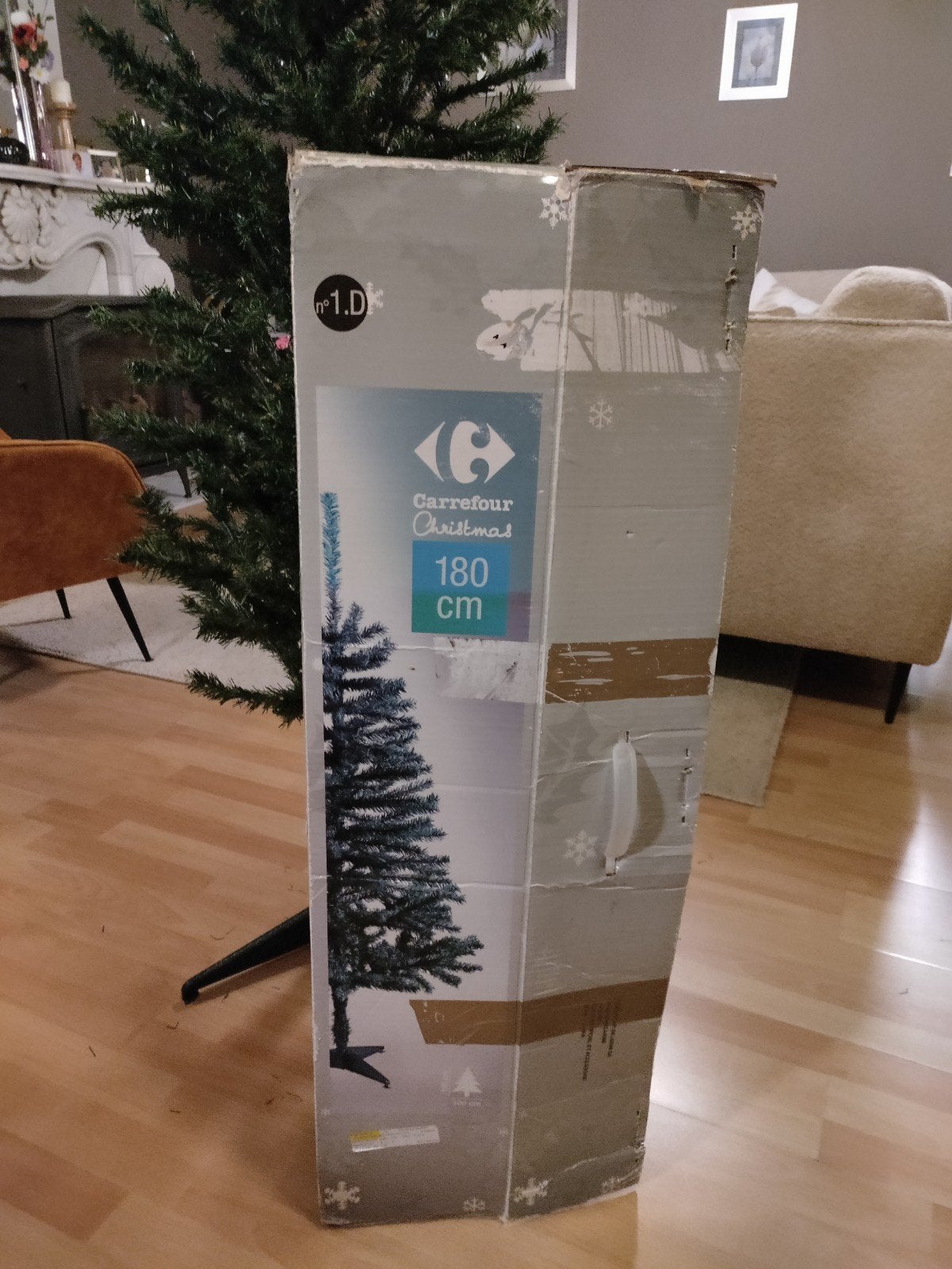 Sapin de Noël, Enlèvement, Comme neuf