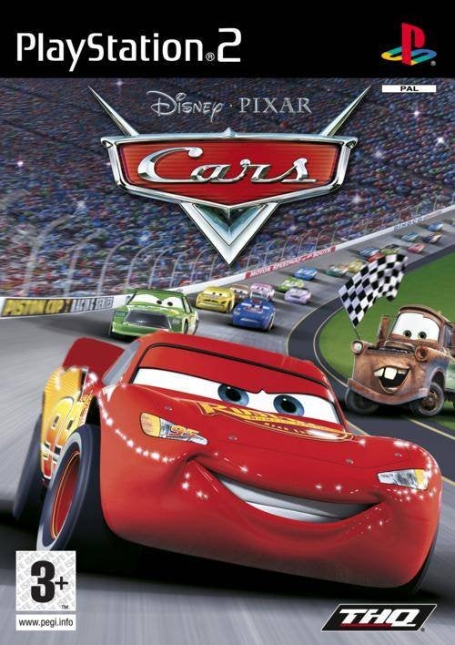 Disney Pixar Cars, Games en Spelcomputers, Games | Sony PlayStation 2, Gebruikt, 1 speler, Racen en Vliegen, Ophalen of Verzenden