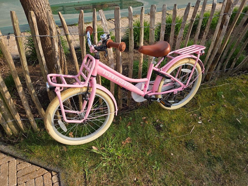 20 inch meisjesfiets, Ophalen, Gebruikt, 20 inch
