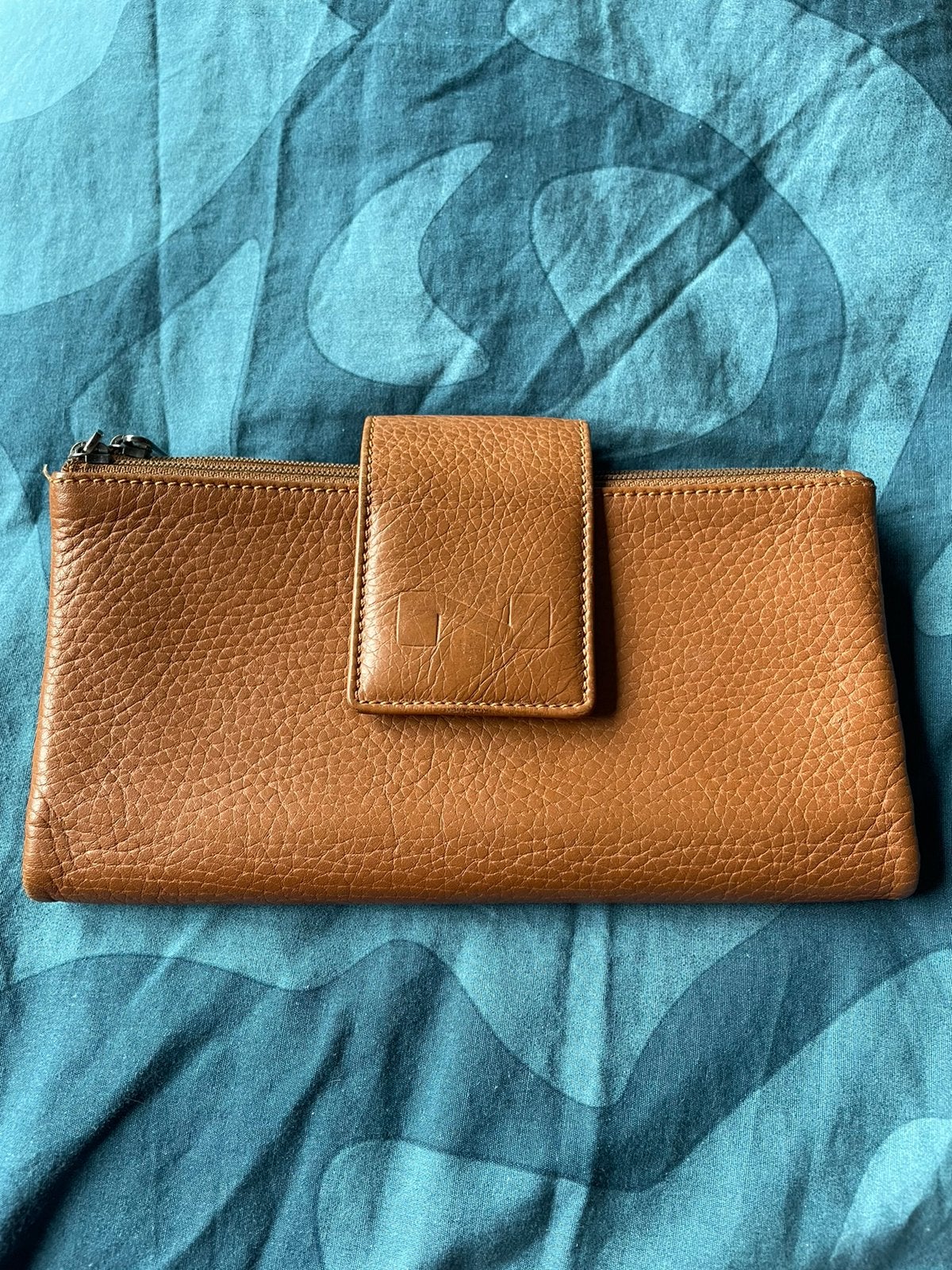 Portefeuille Nathan- Baume, Autres marques, Cuir, Brun, Enlèvement