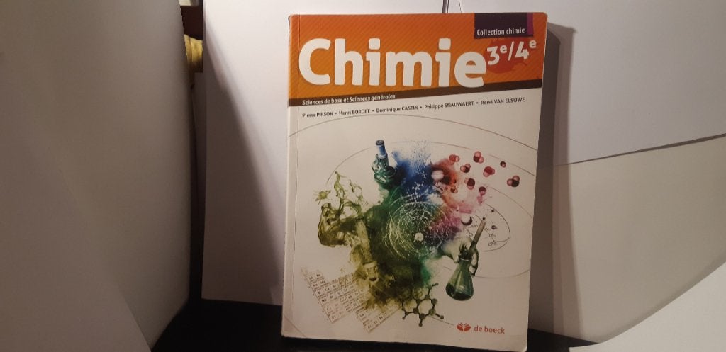 CHIMIE 3e/4e  de boeck, Livres, Enlèvement, Utilisé, Chimie