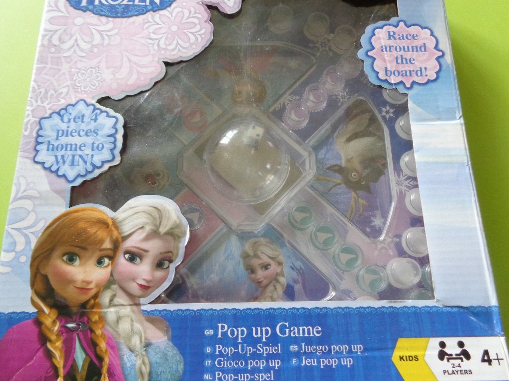DISNEY  jeu "Pop Up" - Reine des neiges, Trois ou quatre joueurs, Enlèvement ou Envoi, Utilisé, Autre