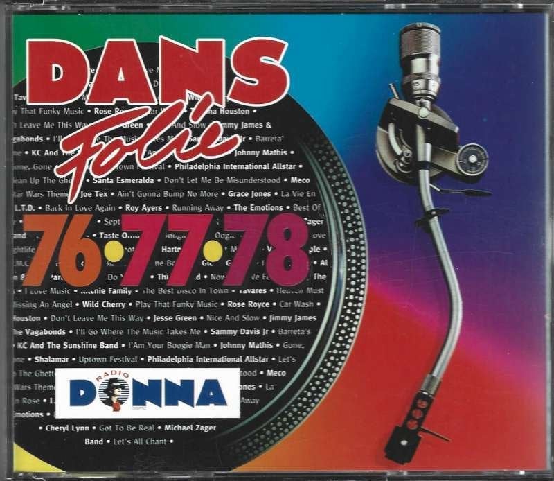 2 CD Dans Folie 76•77•78, Cd's en Dvd's, Cd's | Rock, Ophalen of Verzenden, Zo goed als nieuw, Verzamelalbum, Poprock
