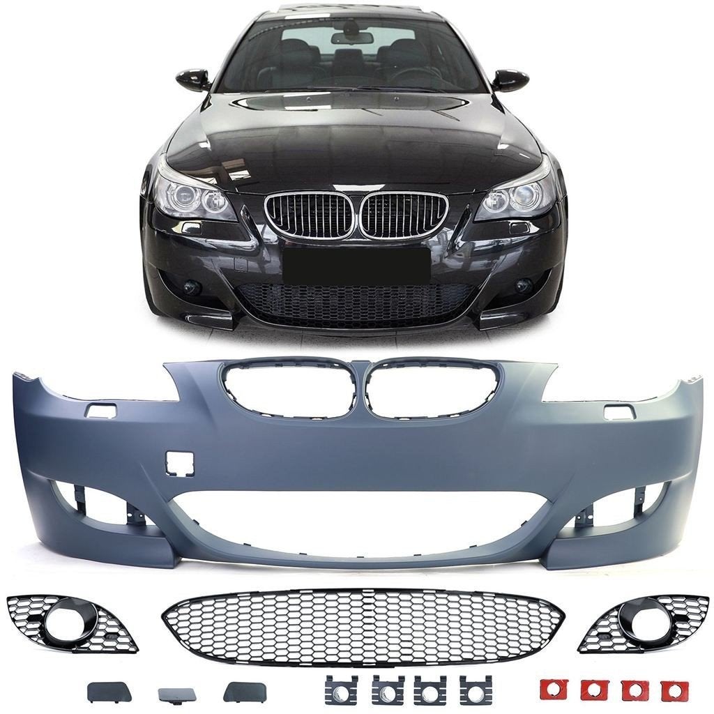 Voorbumper M5 Look Geschikt Voor BMW 5 Serie E60 / E61, Verzenden