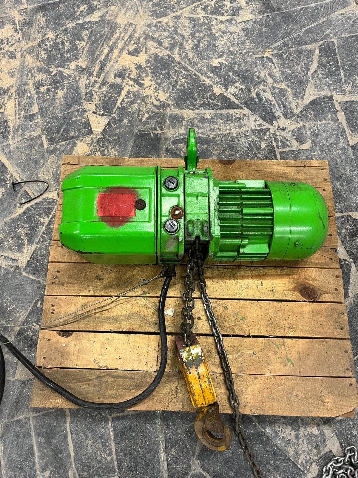 Elektrische takel, Ophalen, Gebruikt, Elektrisch