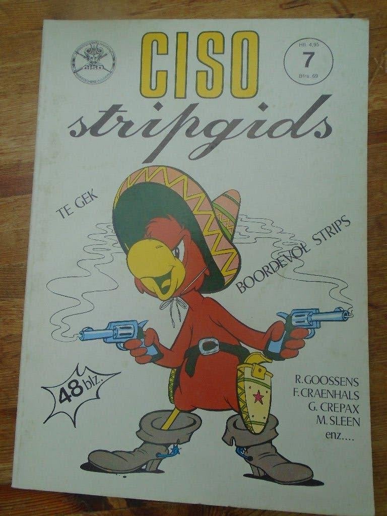 ciso stripgids 7, Boeken, Stripverhalen, Eén stripboek, Ophalen of Verzenden, Gelezen