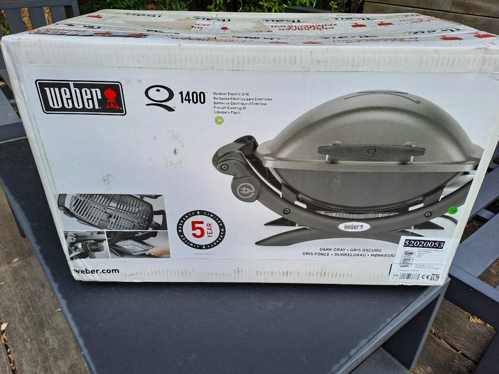 Weber Q-1400 Elektrische BBQ nieuw, Ophalen, Nieuw, Weber