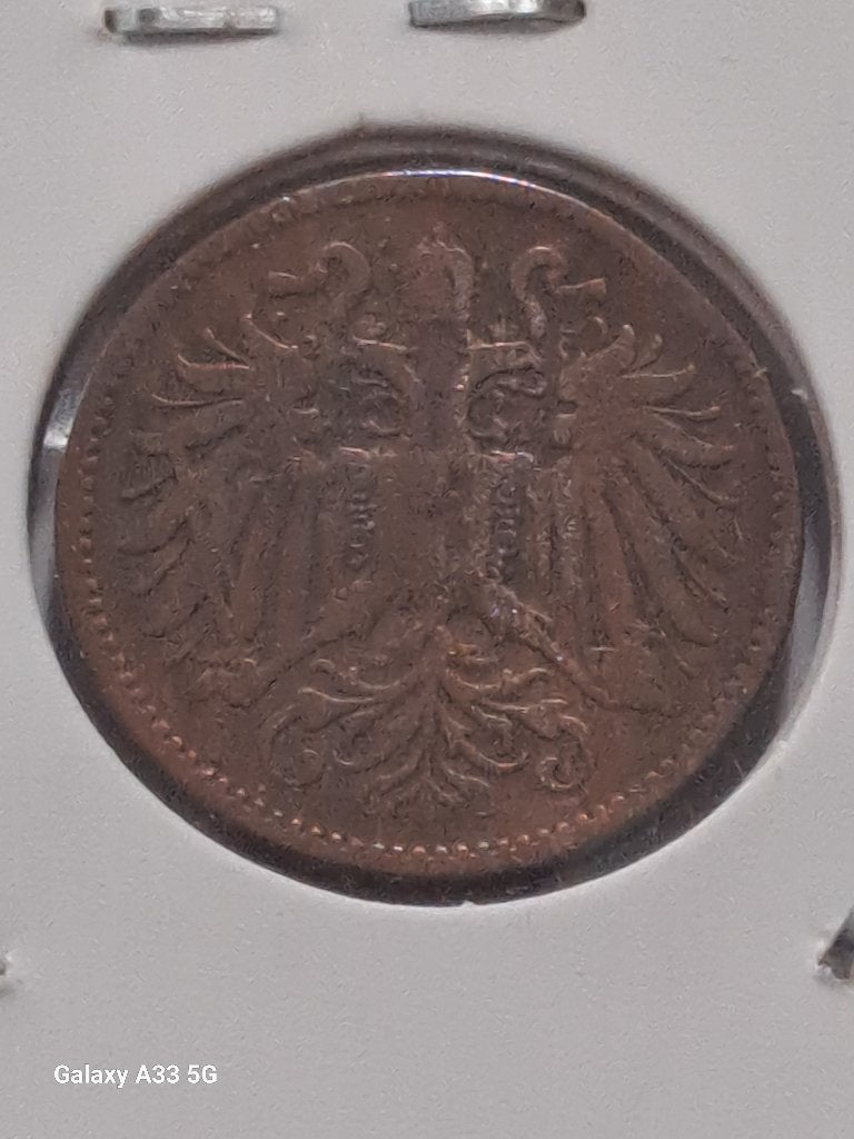 Autriche, 2 heller 1893 - François Joseph 1er, Enlèvement ou Envoi, Autriche, Monnaie en vrac