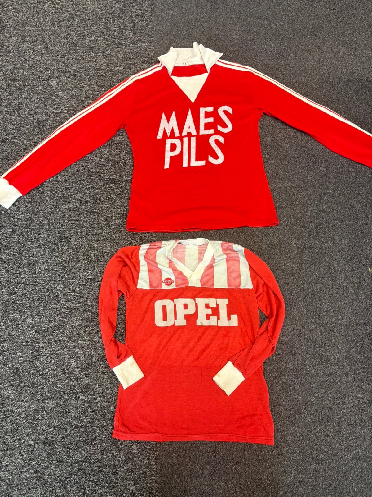 2 anciens maillot jerdey football standard de liege vintage, Tickets & Billets