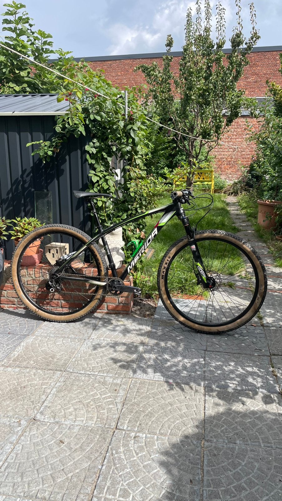 Merida big nine team issue, Fietsen en Brommers, Ophalen, Hardtail, Heren, Zo goed als nieuw