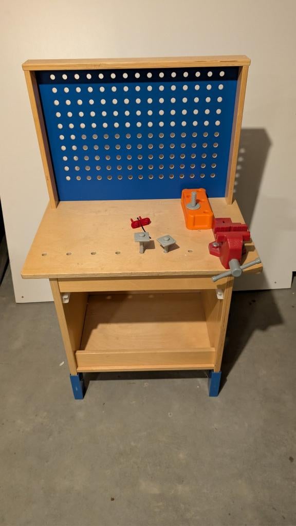 Werkbank kind, Ophalen