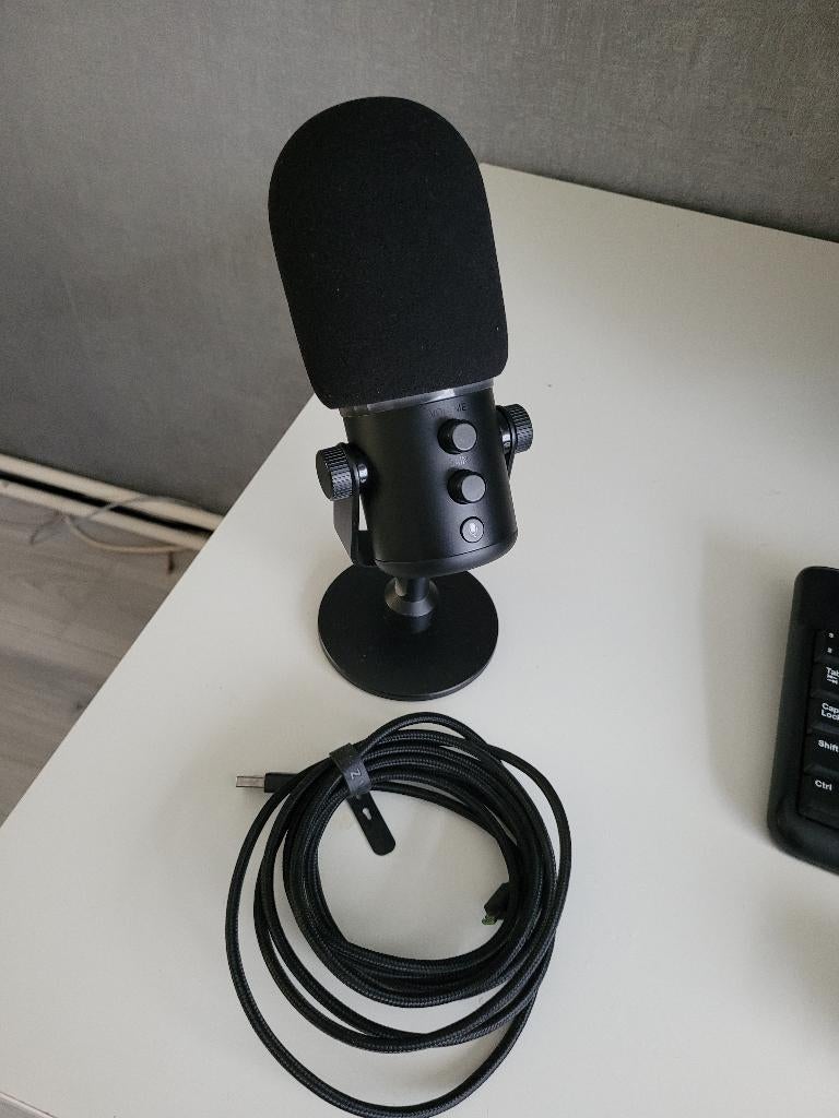 ✅ Microfoon Razer Seirēn Elite ✅, Musique & Instruments, Microphones, Enlèvement, Comme neuf