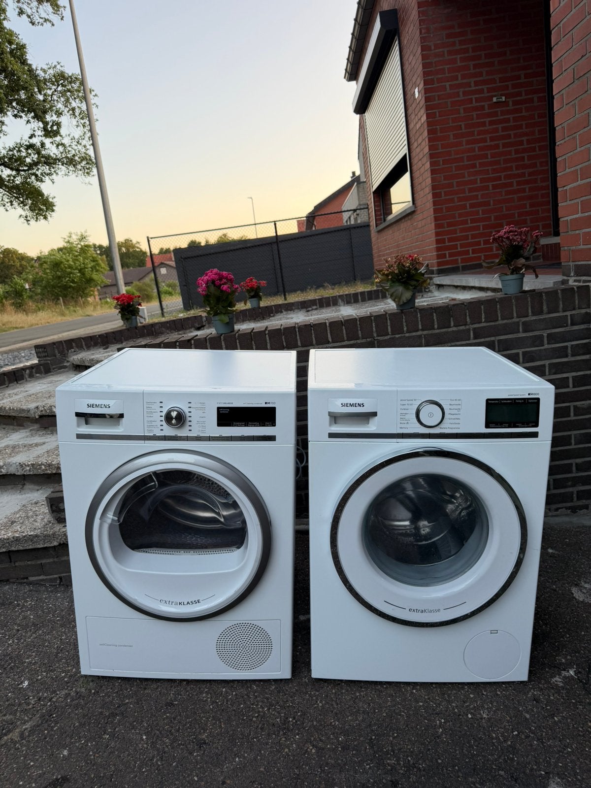 Wasmachine en droogkast, Enlèvement, Utilisé