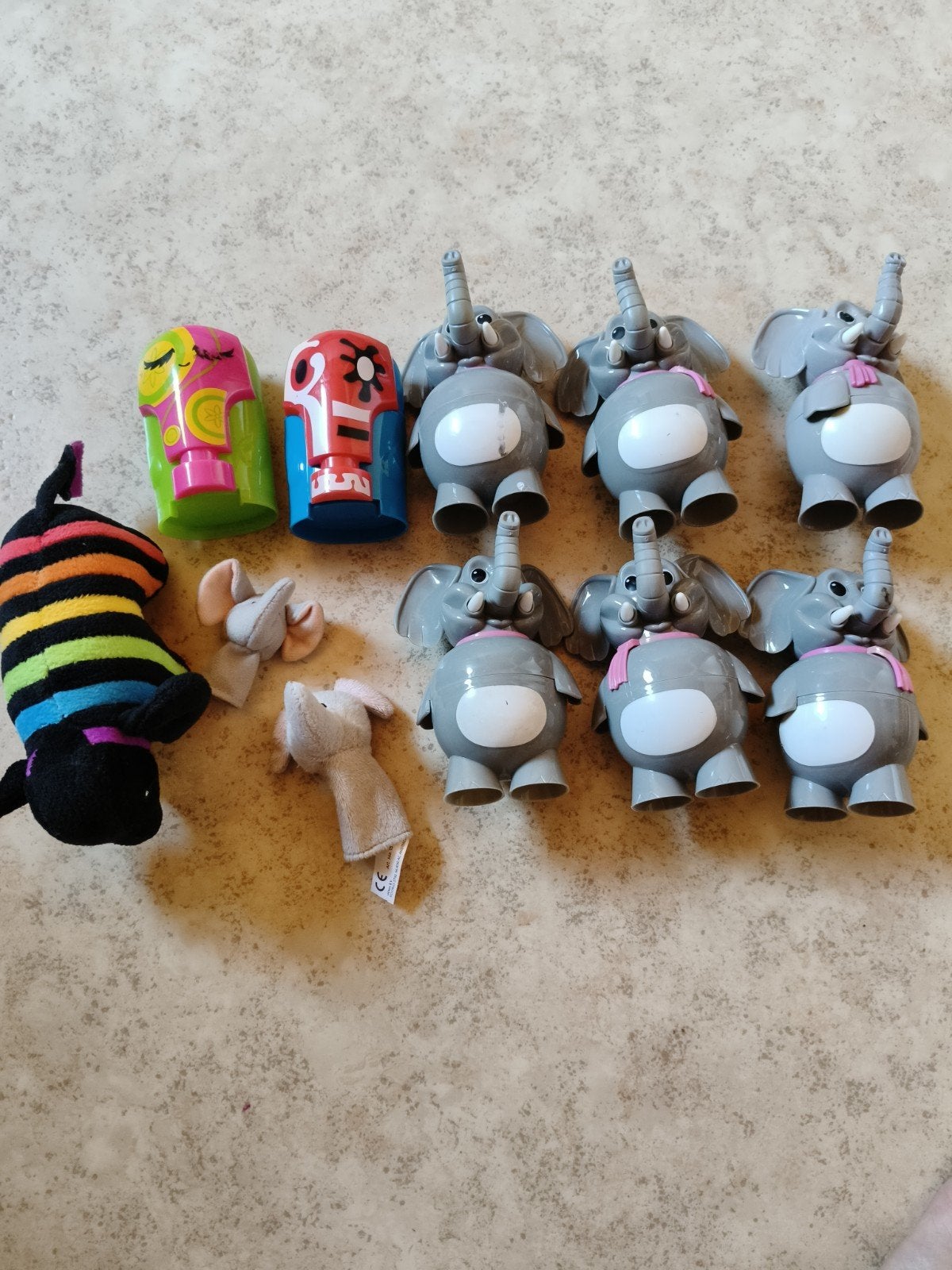 familie olifant, Ophalen