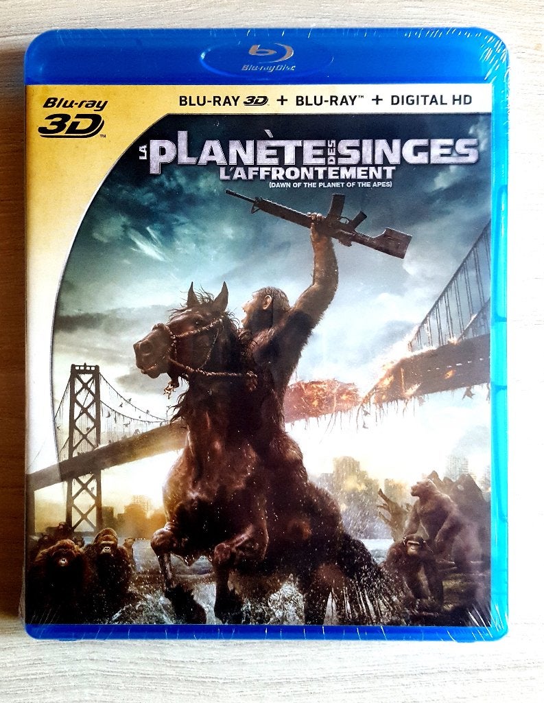 LA PLANÈTE DES SINGES - L' AFFRONTEMENT (En 3D + 2D) // NEUF, CD & DVD, Avec suppléments, Action, Enlèvement ou Envoi, Film