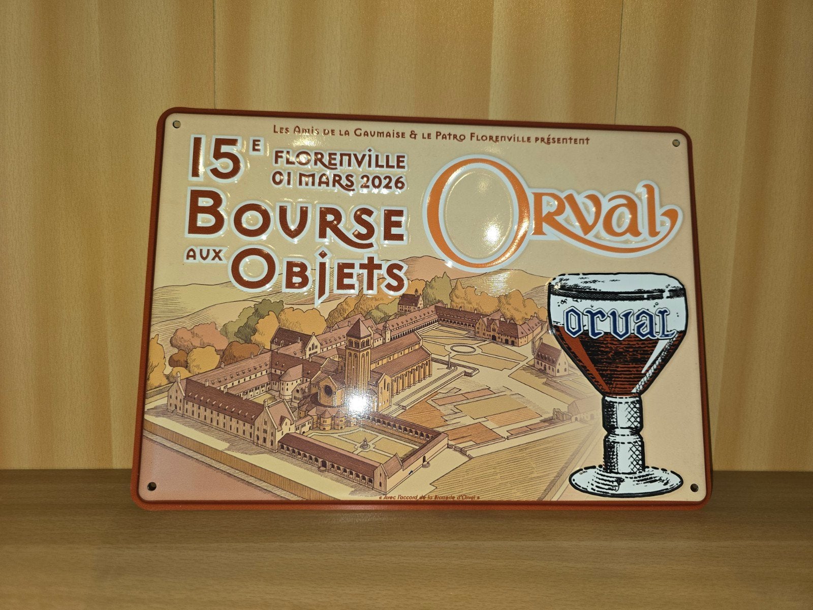 Plaque Orval, Collections, Enlèvement ou Envoi