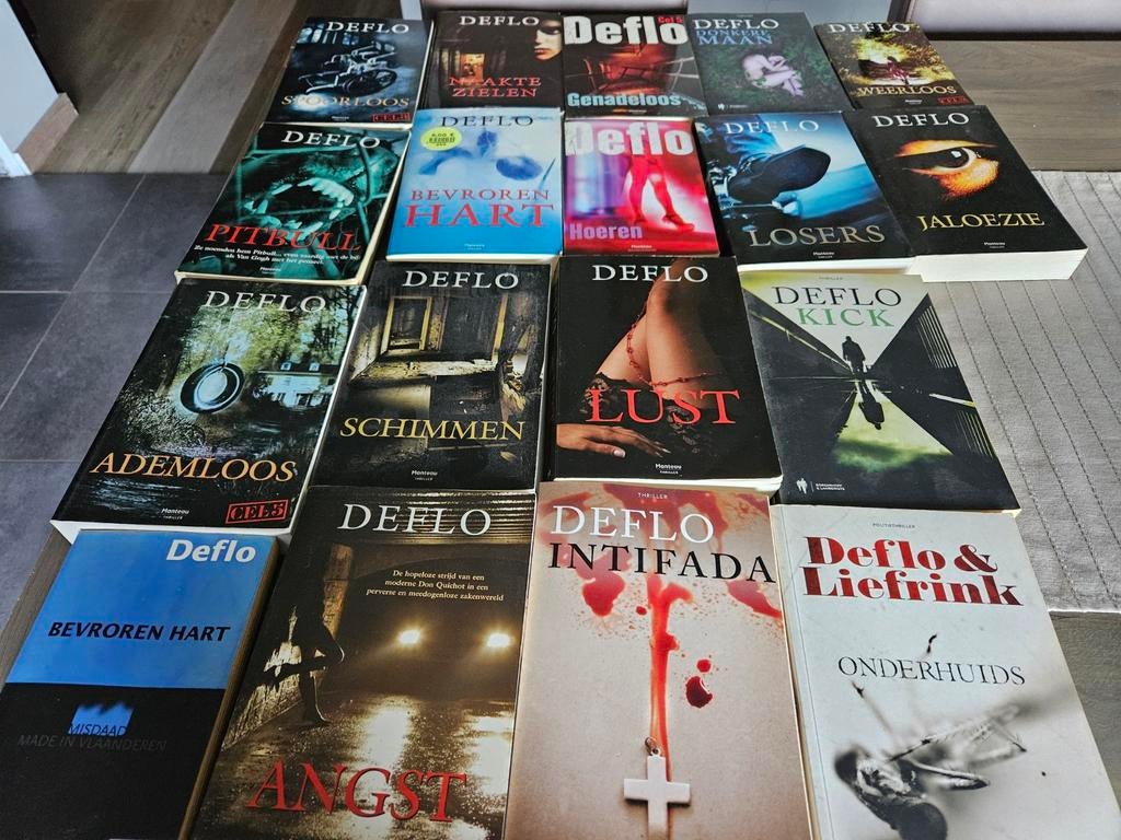 Set boeken deflo, Ophalen