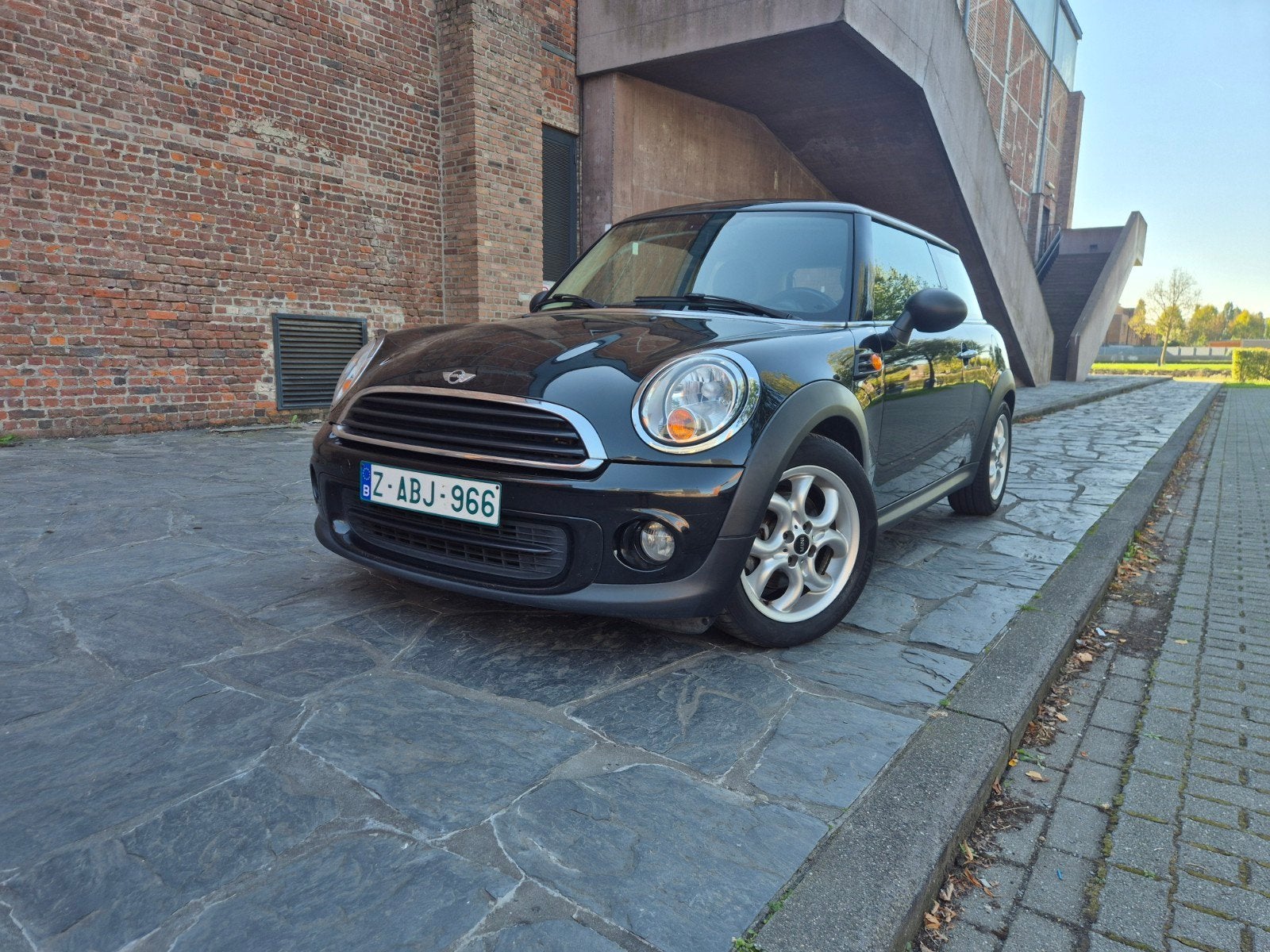 MINI ONE 1.5 D IN GOEDE STAAT (AIRCO), Voorwielaandrijving, Zwart, Zwart, Bedrijf