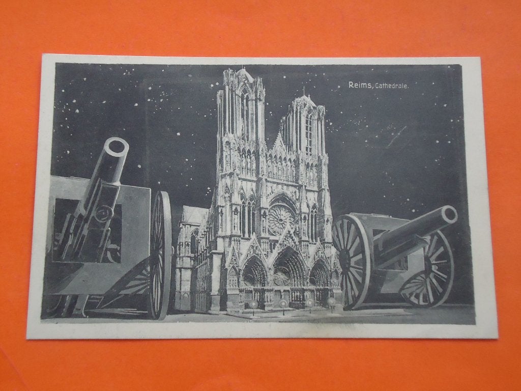 Oorlog 1914 - 1918 Reims, Verzamelen, Ophalen of Verzenden, Voor 1920, Ongelopen