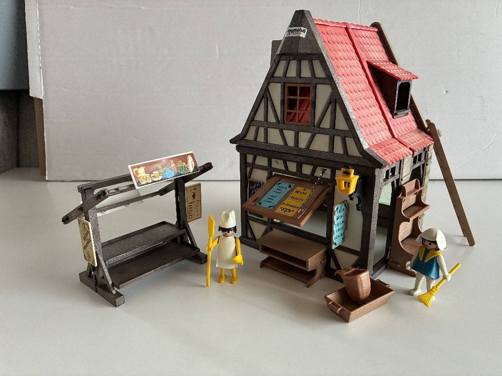 Playmobil Boulangerie médiévale (3441) - Lot D8, Historique, Enlèvement ou Envoi, Bâtiment, Kit complet