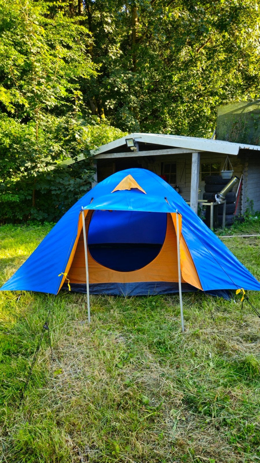 Tente de camping 3 places Full D-Line WEST 2 EAST II, Enlèvement