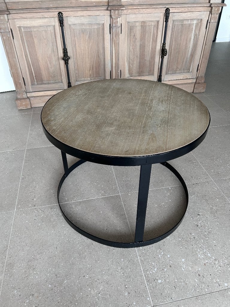 Riverdale bijzettafel, Huis en Inrichting, Tafels | Bijzettafels, Gebruikt, Rond, 75 cm of meer, Hout