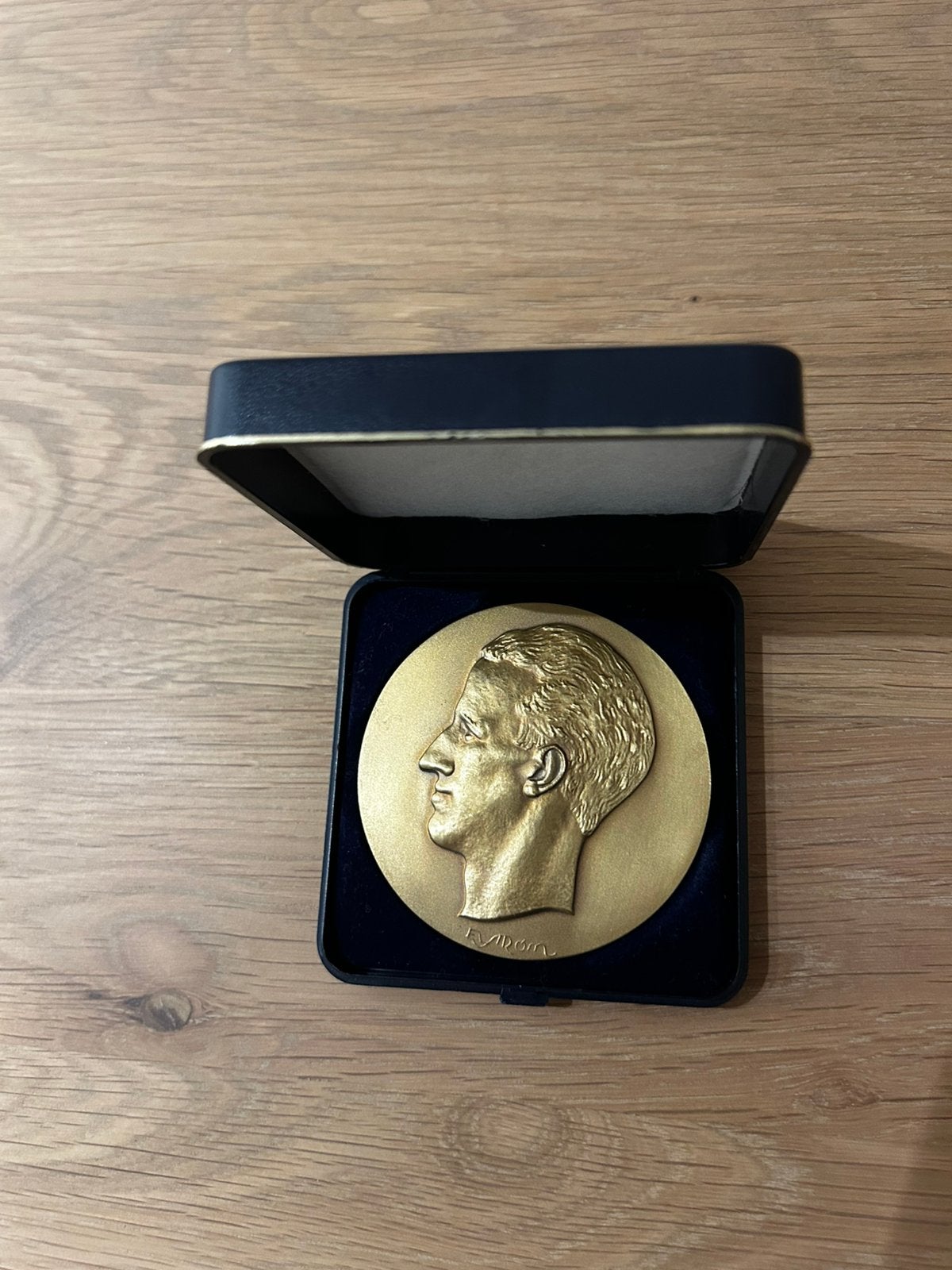 Médaille en bronze / Roi Baudouin de Belgique, Enlèvement, Bronze