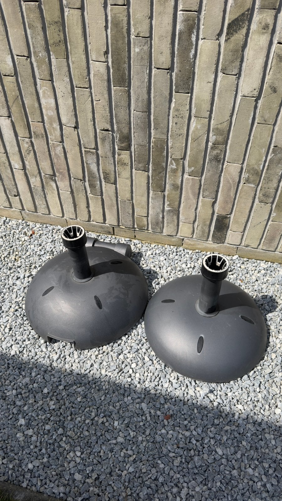 Parasolvoeten, Jardin & Terrasse, Parasols, Enlèvement, Comme neuf, Base de parasol