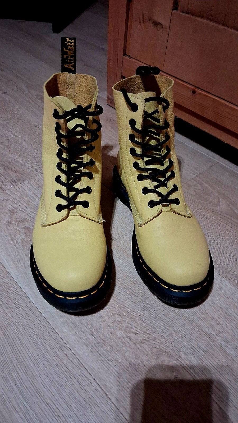 Dr.Martens, Comme neuf, Dr. Martens, Boots et Botinnes, Jaune