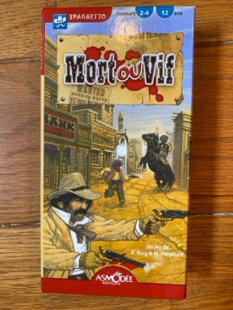 MORT OU VIF - super jeu de cartes asmodee - VF état neuf, Enlèvement ou Envoi