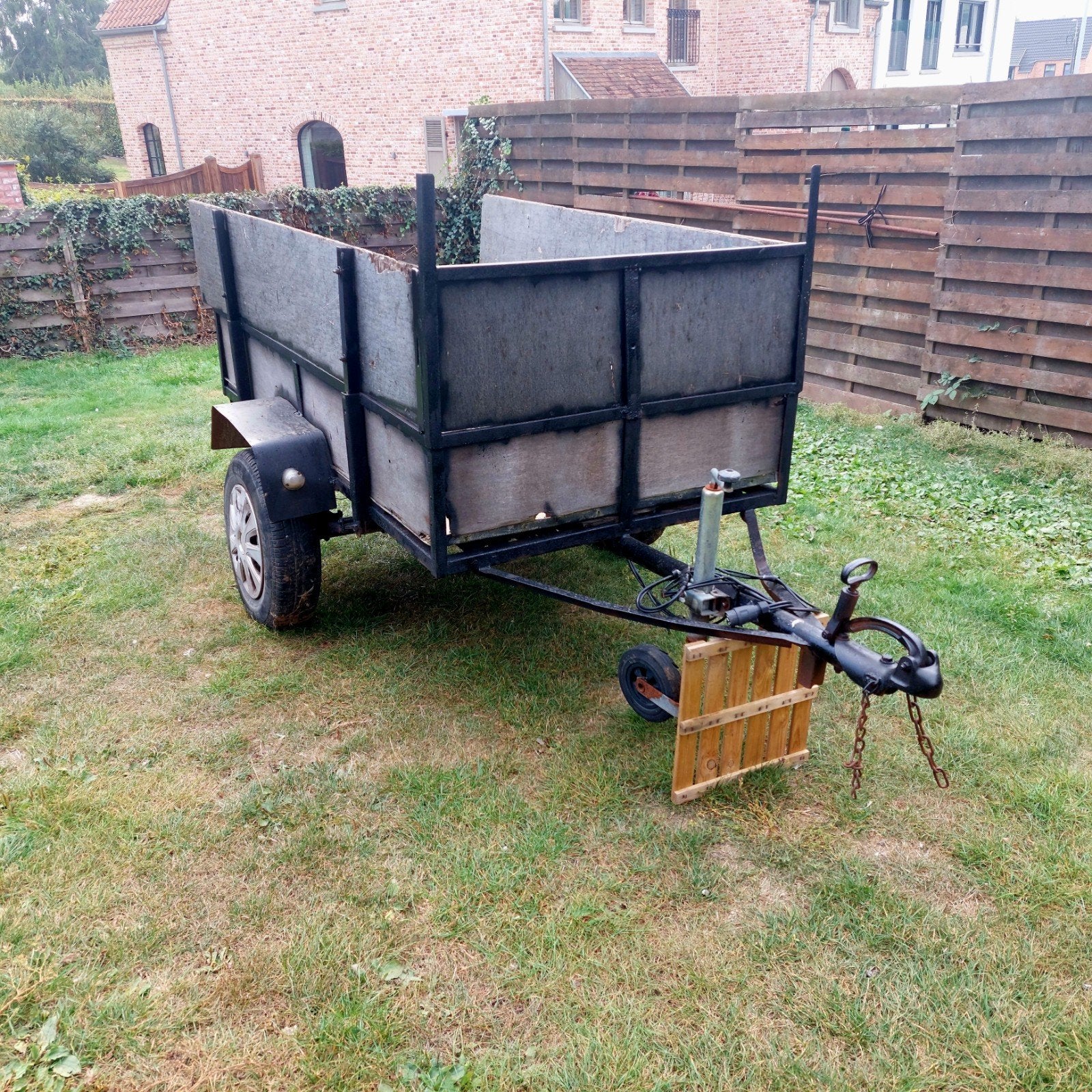 aanhangwaagen 220x110 nieuw lichten in zeer goed staat, Auto diversen, Ophalen of Verzenden