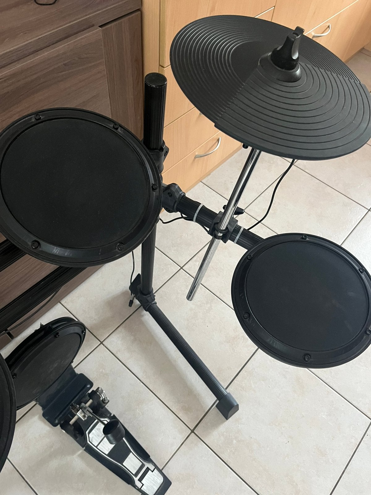 Black Mamba DDK1 elektrische drumstel, Muziek en Instrumenten, Drumstellen en Slagwerk, Ophalen, Zo goed als nieuw