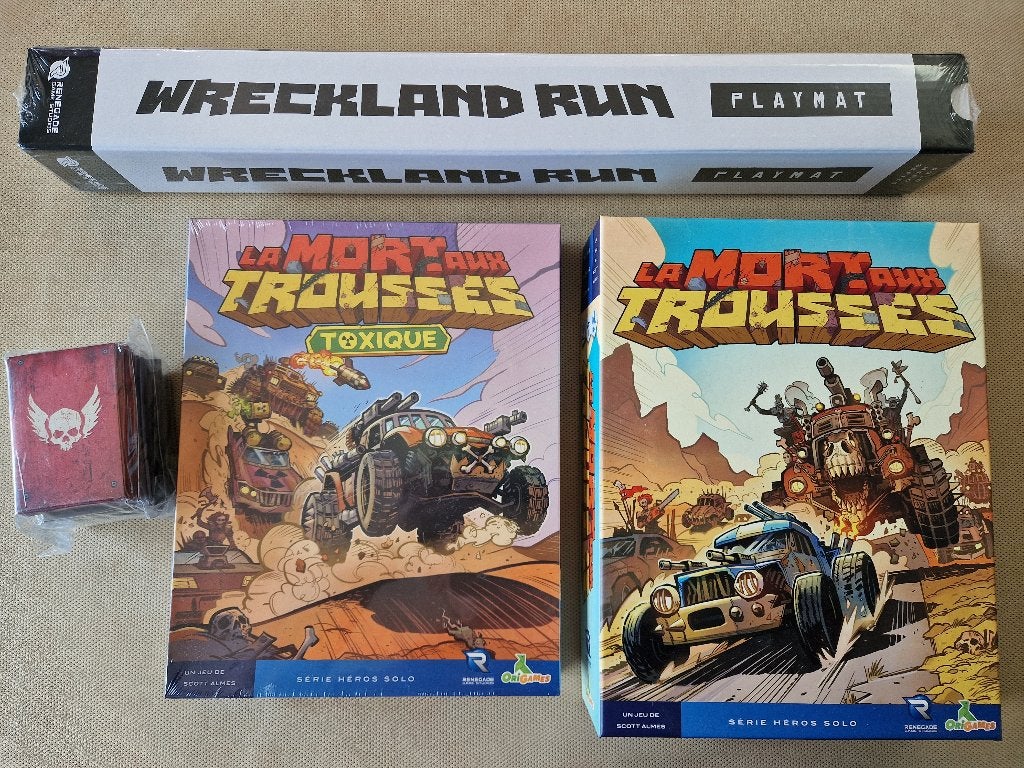 La Mort Aux Trousses - Pack La Totale jeu solo société, Ophalen of Verzenden, Zo goed als nieuw, Origames