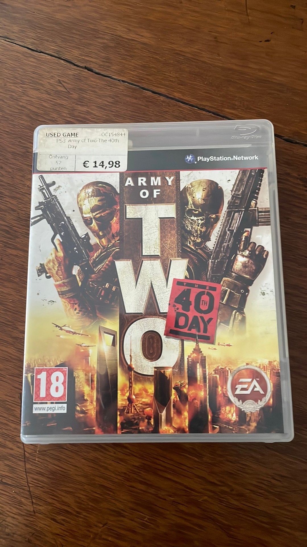 Army of Two PS3, Games en Spelcomputers, Games | Sony PlayStation 3, Ophalen of Verzenden, Gebruikt