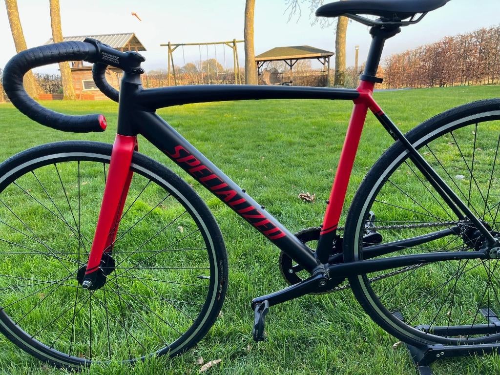 pistefiets / baanfiets / baanwielrennen, Fietsen en Brommers, Minder dan 10 versnellingen, Aluminium, 49 tot 53 cm, Ophalen