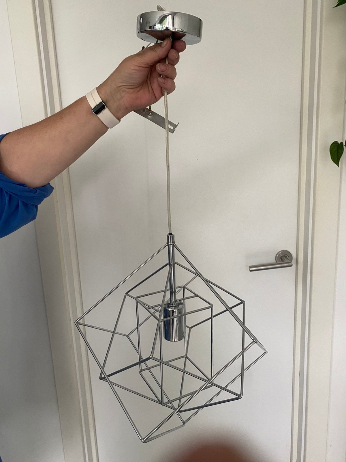 Vintage hanglamp, Enlèvement ou Envoi, Comme neuf