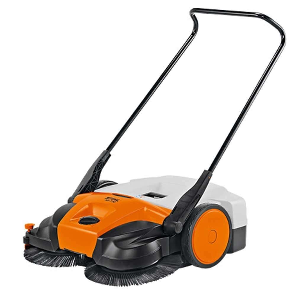 Professionele Stihl KG770 veegmachine in uitstekende staat, Jardin & Terrasse, Balayeurs, Enlèvement, Utilisé, STIHL Combi/Multisysteem