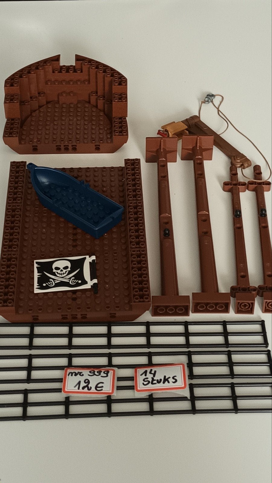 lego 14 stuks boot delen nr 999, Enlèvement ou Envoi, Lego