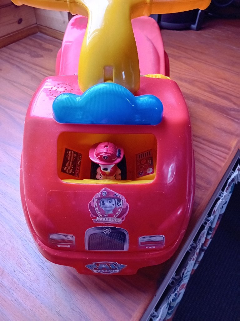 Paw patrol brandweer loop auto, Ophalen, Gebruikt