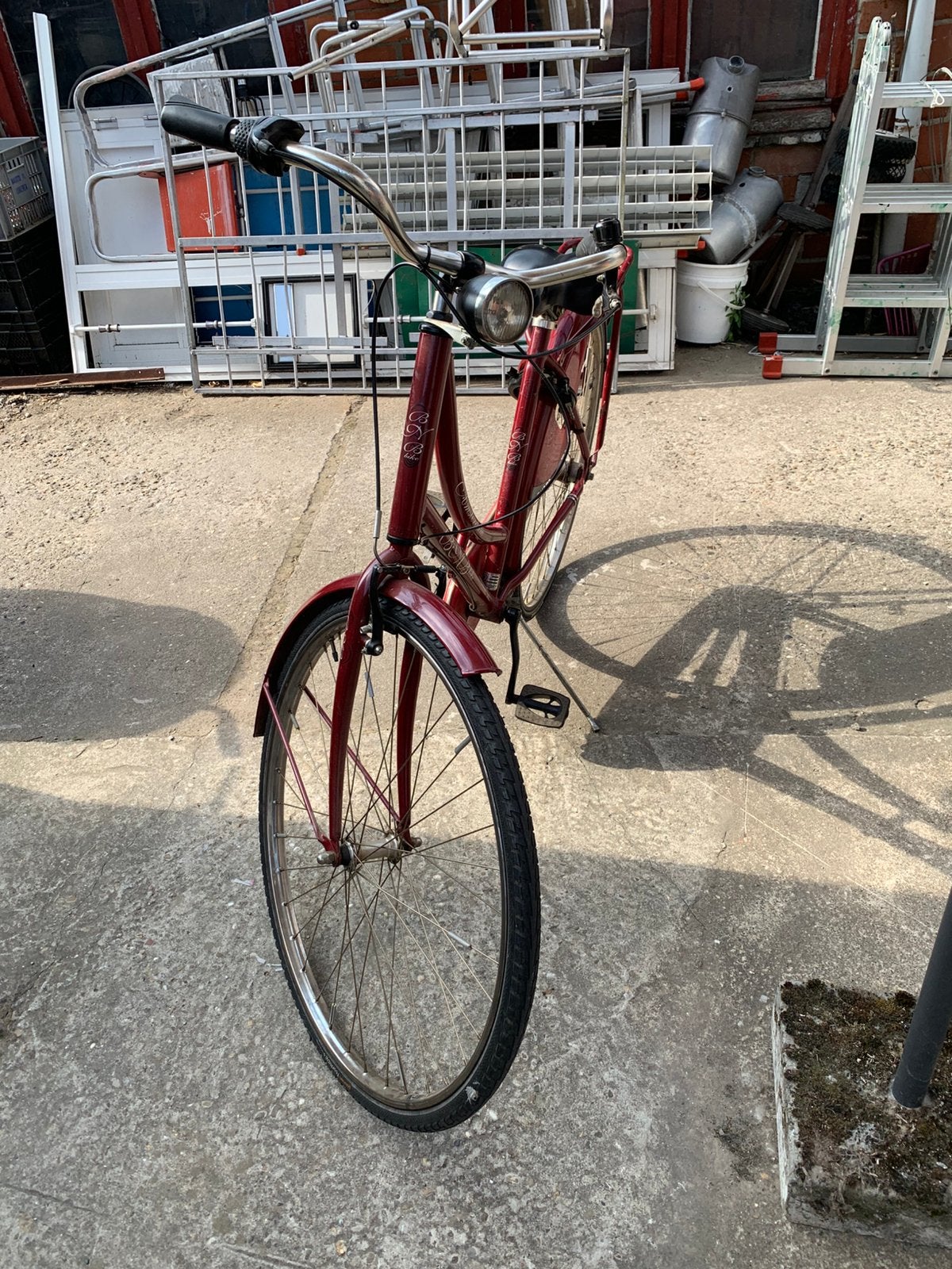 Oude fiets, Fietsen en Brommers, Ophalen, Gebruikt