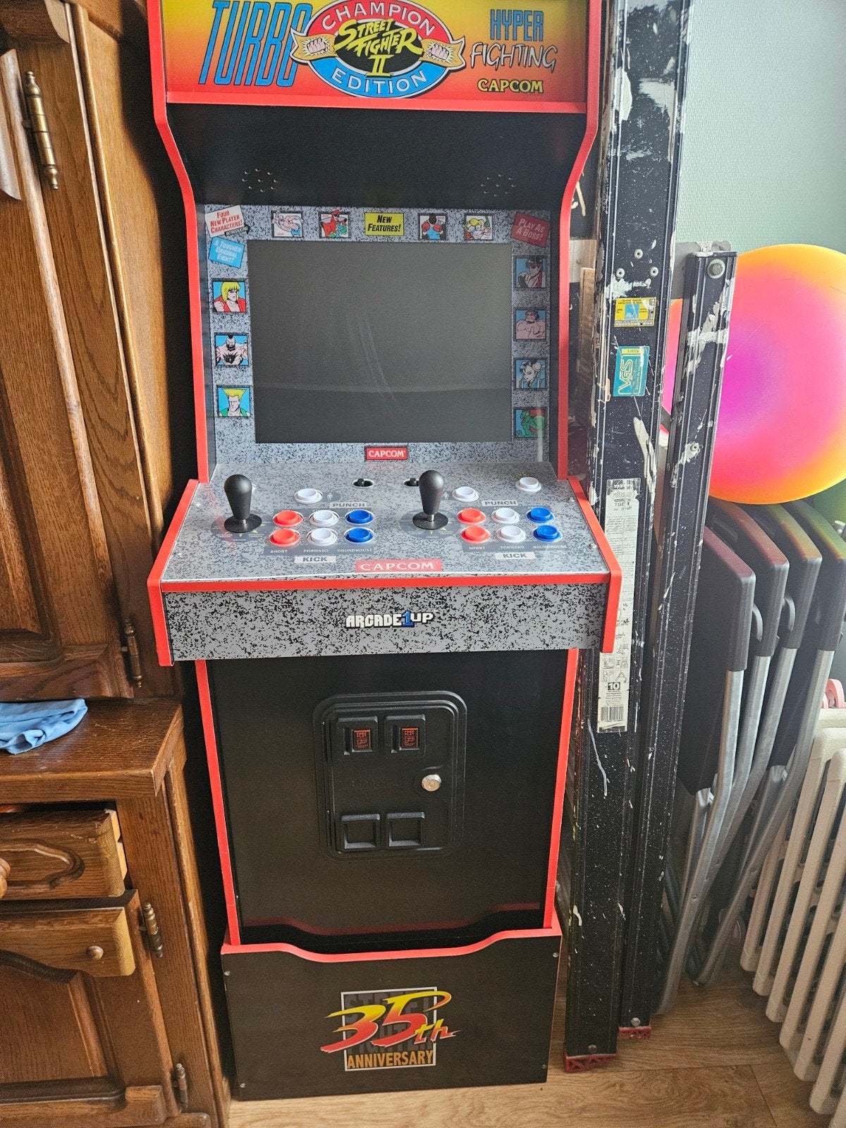 borne arcades, Enlèvement