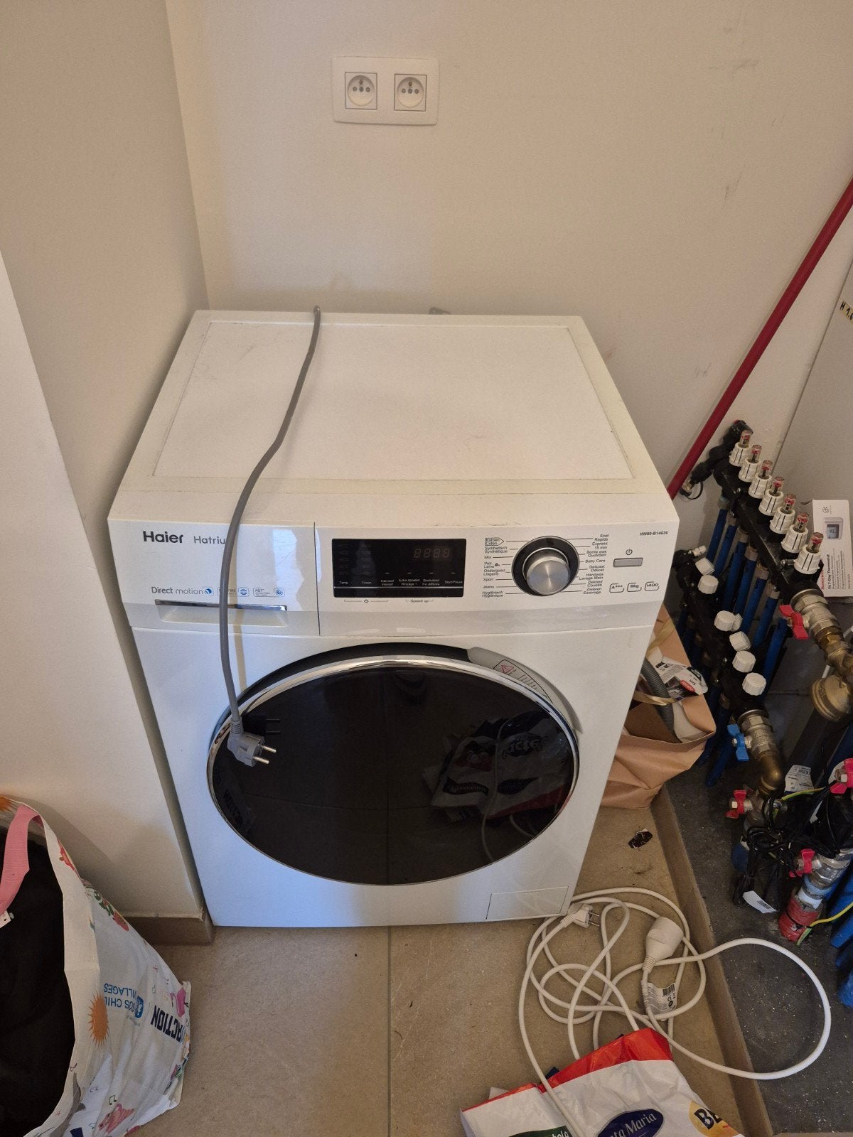 wasmachine, Ophalen, Zo goed als nieuw
