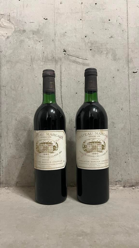 Chateau Margaux 1980, Verzamelen, Wijnen, Zo goed als nieuw, Rode wijn, Ophalen