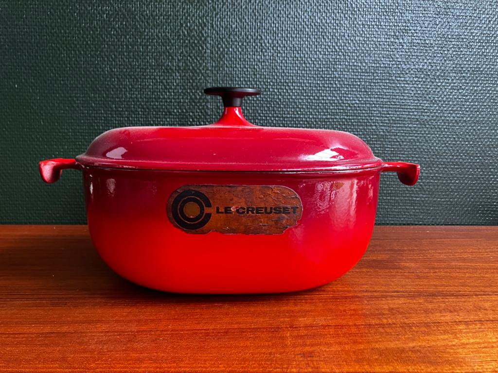 Le Creuset Enzo Mari kersenrood maat 29, Enlèvement