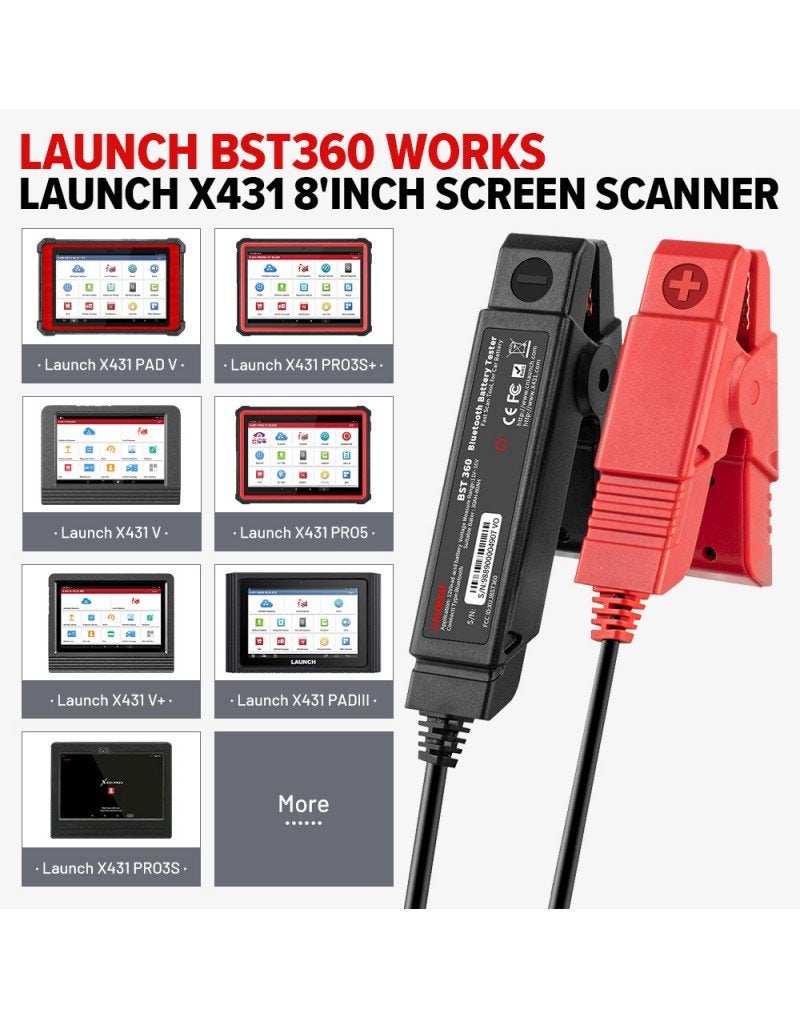 Launch BST360 6V 12V auto-accutester te gebruiken, Enlèvement ou Envoi