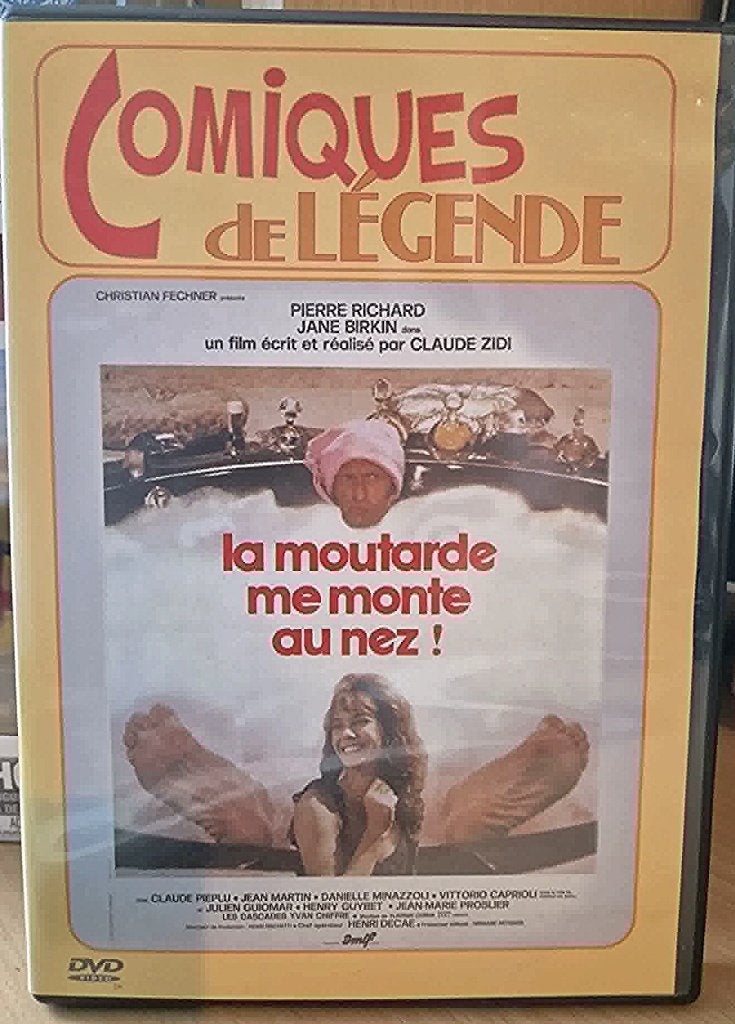 DVD La moutarde me monte au nez / Pierre Richard, Enlèvement, Comme neuf