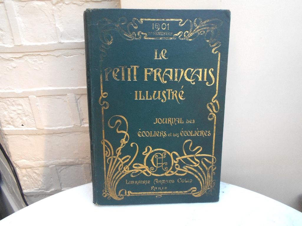 livre ancien  Le petit français illustré Journal des ecolier, Enlèvement