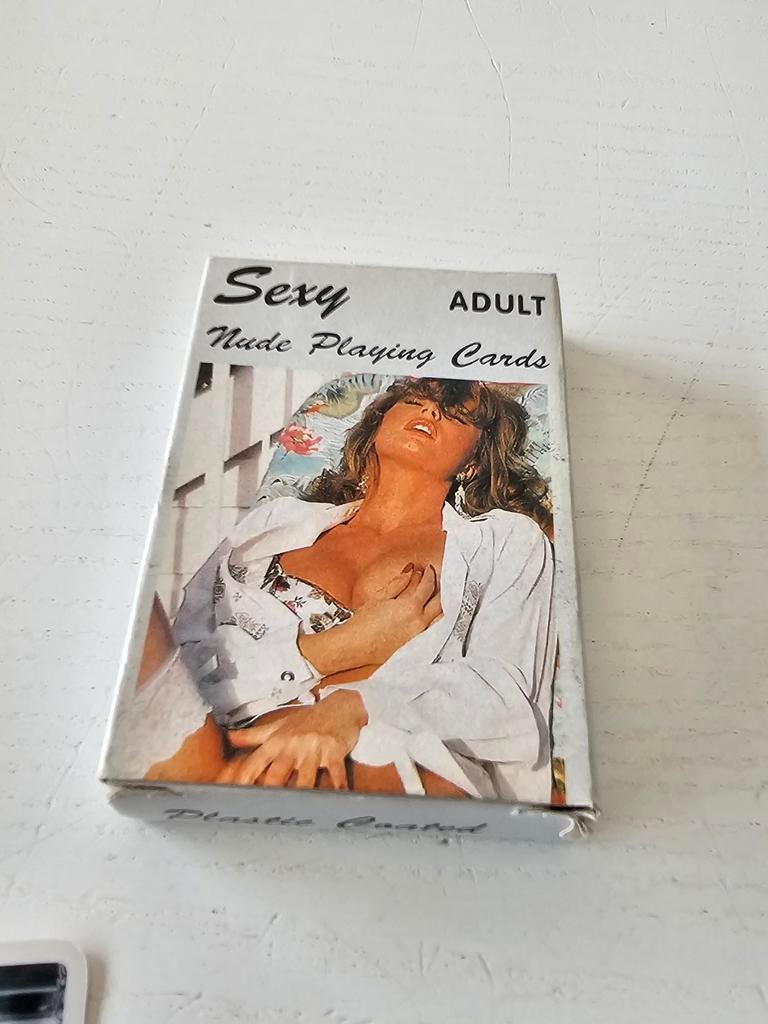 Vintage nude speelkaarten // kaartspel // pokerkaarten, Verzamelen, Ophalen of Verzenden