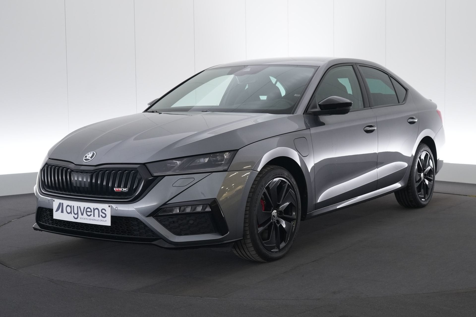 (2CJY417) SKODA OCTAVIA, Auto's, Gebruikt, Alcantara, Plug-in hybride, 5 deurs