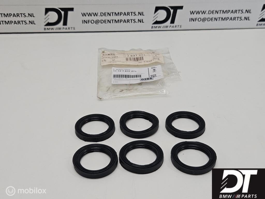 Set 6x pakking kleppendeksel BMW S54 11127831271, Nieuw, Ophalen of Verzenden, BMW